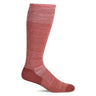 Sockwell Womens Good Vibes Moderate Compression Socks  -  Medium/Large / Pink Clay