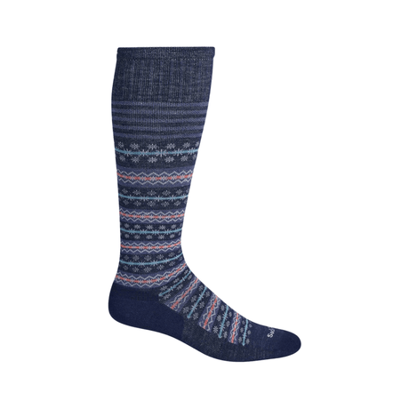 Sockwell Womens Mini Fairisle Moderate Compression Knee-High Socks