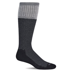 Sockwell Womens Interweave Moderate Compression Socks  -  Small/Medium / Black