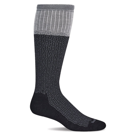 Sockwell Womens Interweave Moderate Compression Socks  -  Small/Medium / Black