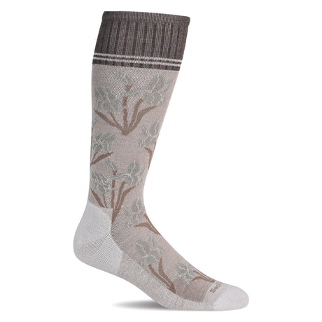 Sockwell Womens Iris Moderate Compression Socks  -  Small/Medium / Putty