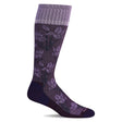 Sockwell Womens Iris Moderate Compression Socks  -  Small/Medium / Blackberry