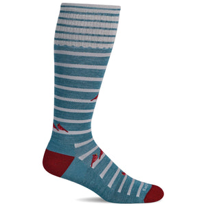 Sockwell Womens Cardinals Moderate Compression Socks  -  Small/Medium / Mineral