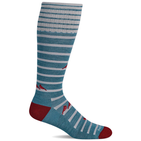 Sockwell Womens Cardinals Moderate Compression Socks  -  Small/Medium / Mineral