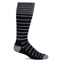 Sockwell Womens Cardinals Moderate Compression Socks  -  Small/Medium / Black