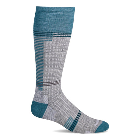 Sockwell Womens Dash Moderate Compression Socks  -  Small/Medium / Light Gray