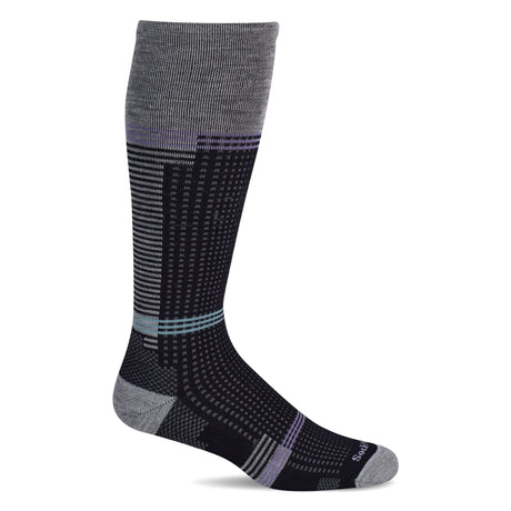 Sockwell Womens Dash Moderate Compression Socks  -  Small/Medium / Black