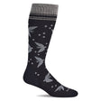Sockwell Womens Love Dove Moderate Compression Socks  -  Small/Medium / Black