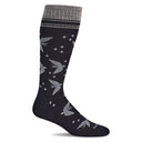 Sockwell Womens Love Dove Moderate Compression Socks  -  Small/Medium / Black