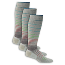 Sockwell Womens Circulator Moderate Compression 3-Pack Socks  -  Small/Medium / Barley