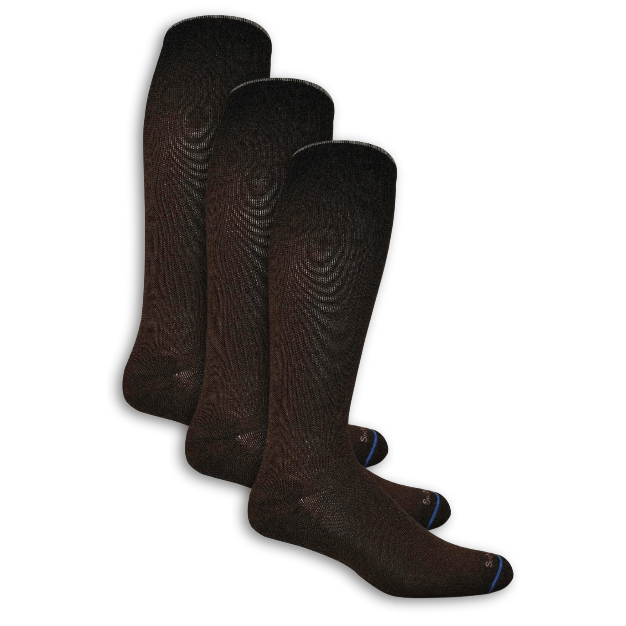 Sockwell Womens Circulator Moderate Compression 3-Pack Socks  -  Small/Medium / Black