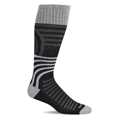 Sockwell Mens Track & Field Moderate Compression Socks  -  Large/X-Large / Black