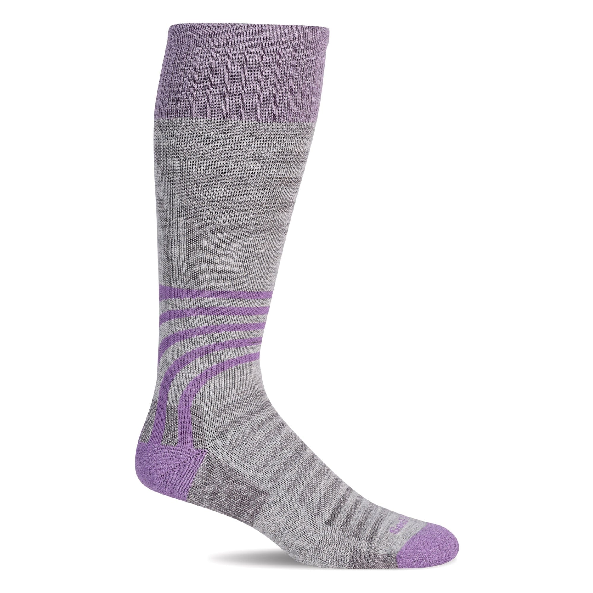 Sockwell Womens Track & Field Moderate Compression Socks  -  Small/Medium / Ash