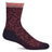 Sockwell Womens Plantar Cush Crew Firm Compression Socks  -  Small/Medium / Blackberry