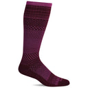 Sockwell Womens Micro Grade Moderate Compression Socks  -  Small/Medium / Cranberry