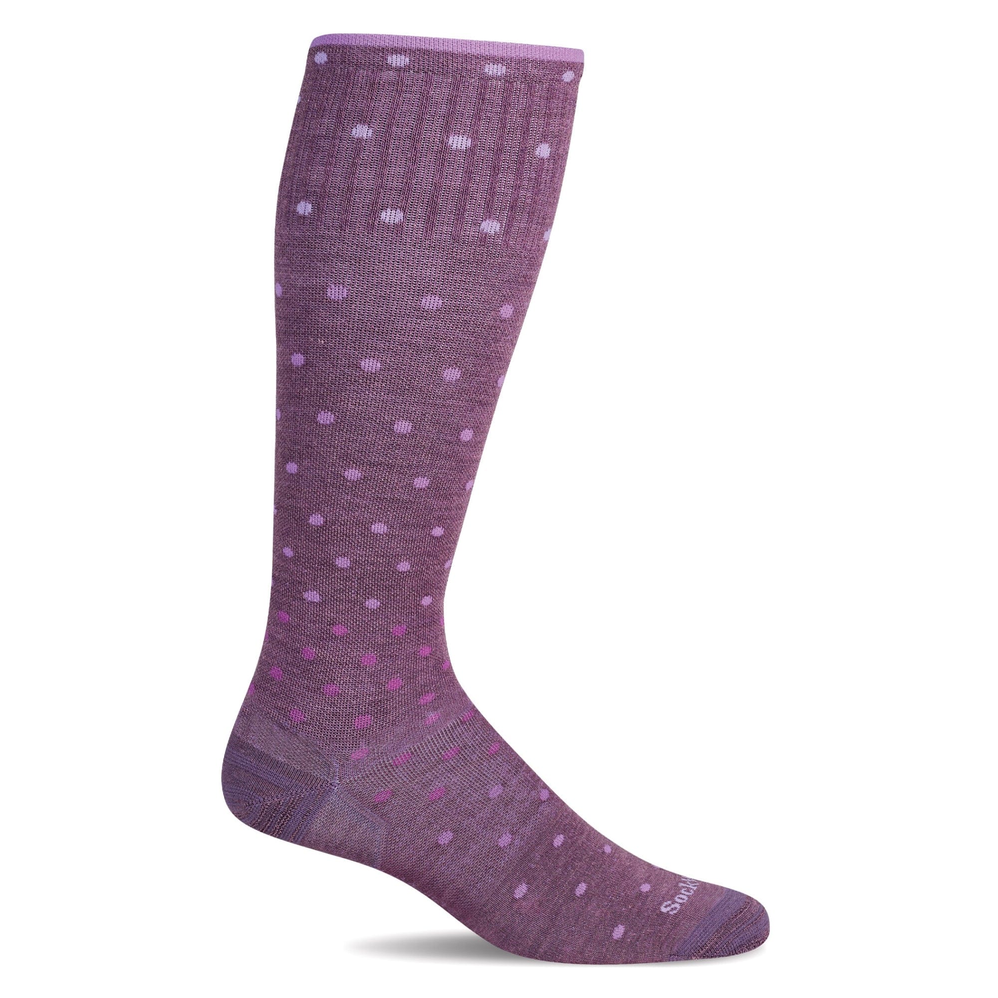 Sockwell Womens On the Spot Moderate Compression Socks  -  Small/Medium / Orchid