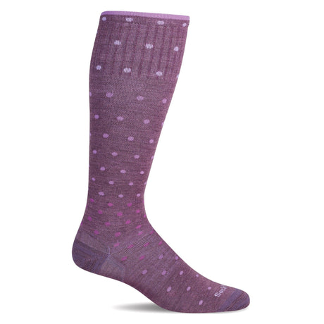 Sockwell Womens On the Spot Moderate Compression Socks  -  Small/Medium / Orchid