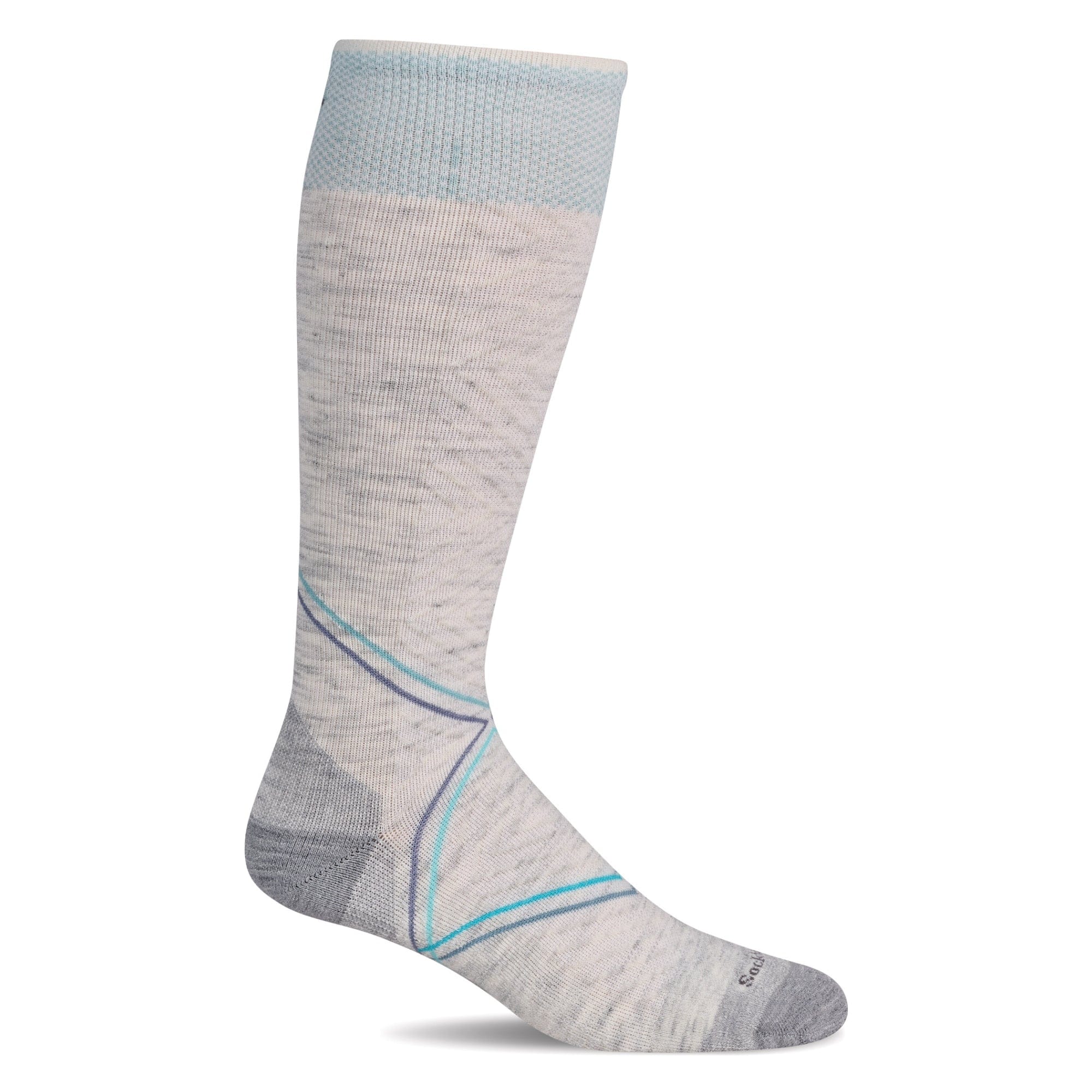 Sockwell Womens Pulse Firm Compression Socks  -  Small/Medium / Ash