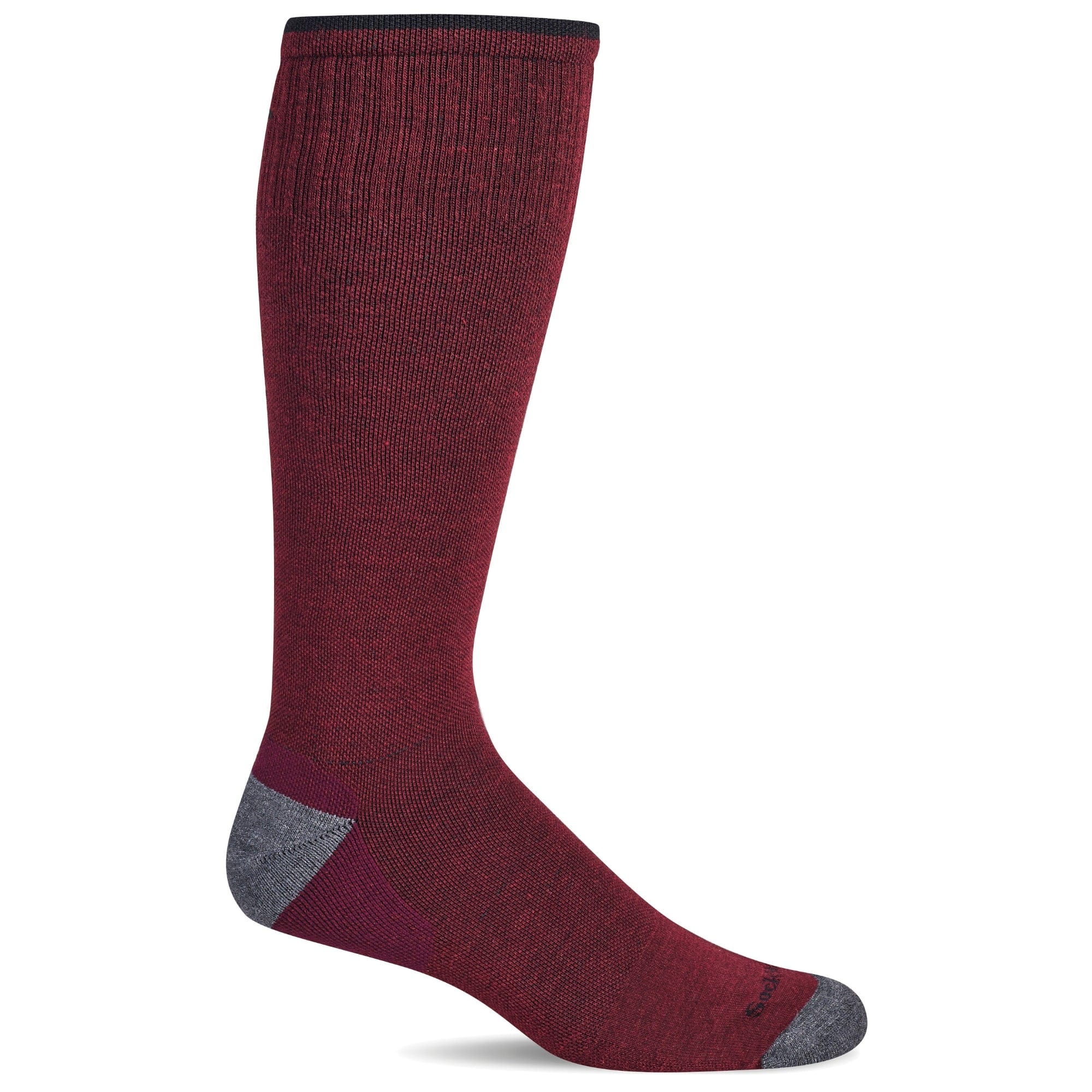 Sockwell Mens Elevation Firm Compression Socks  -  Medium/Large / Cranberry