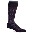 Sockwell Womens Full Flattery Wide Calf Fit Moderate Compression Socks  -  Small/Medium / Blackberry