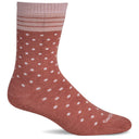 Sockwell Womens Plush Relaxed Fit Crew Socks  -  Small/Medium / Pink Clay