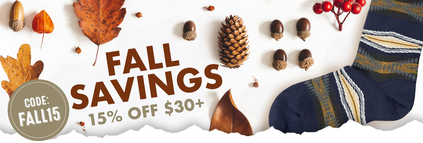 Fall Savings 15% Off Orders $30+ with code FALL15