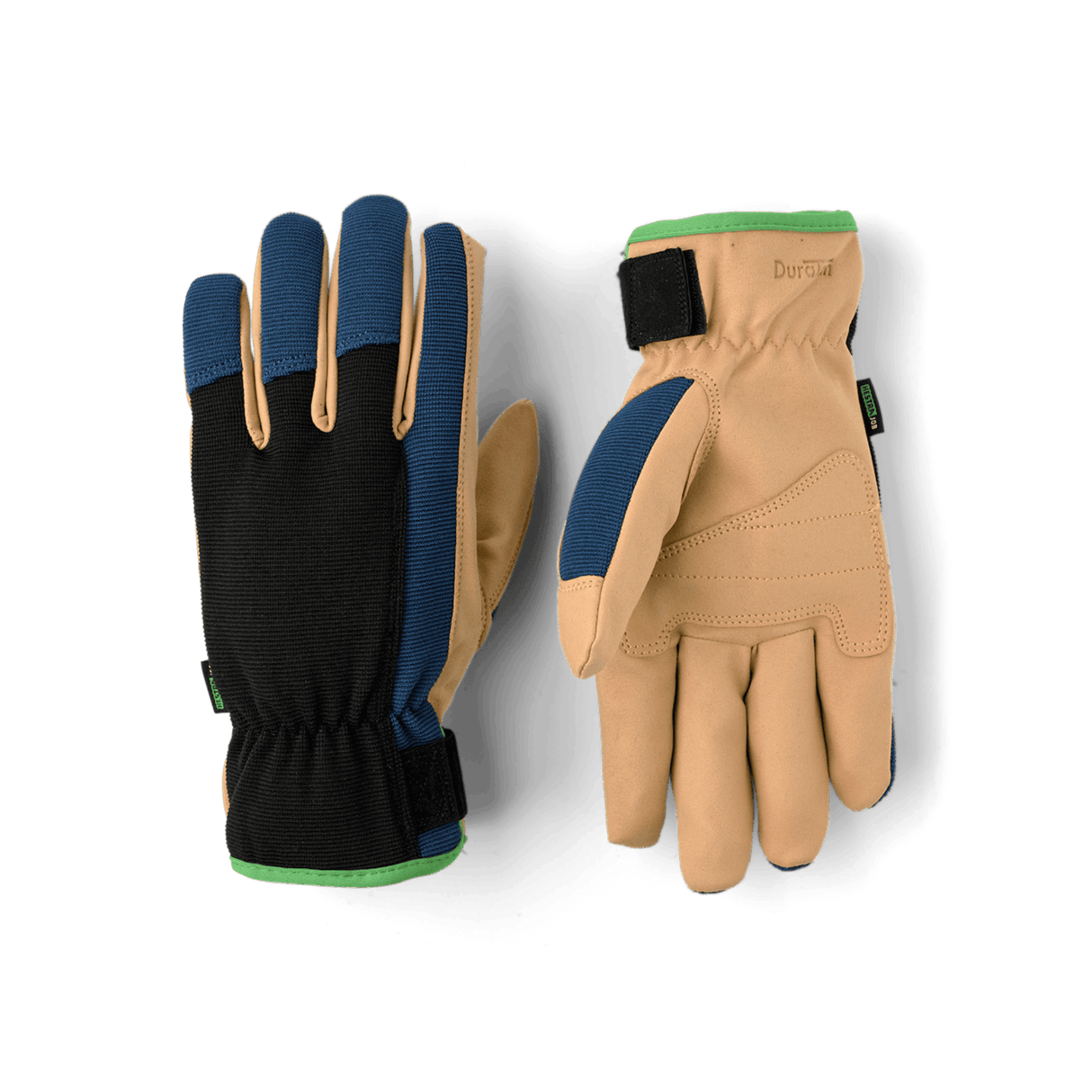 Hestra DuraTan Flex Work Gloves  -  8 / Black/Medium Blue