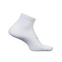 Feetures High Performance Max Cushion Quarter Socks  -  Small / White