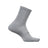 Feetures High Performance Max Cushion Quarter Tall Socks  -  Small / Light Gray