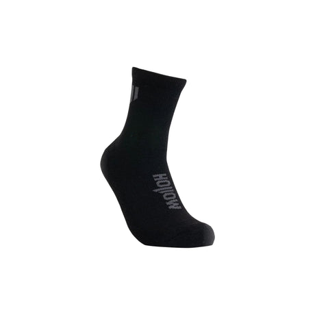 Hollow Alpaca Light Weight Ankle Socks  -  Medium / Black