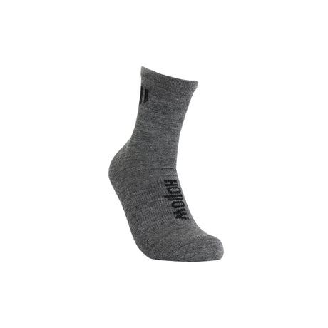 Hollow Alpaca Light Weight Ankle Socks  -  Medium / Grey