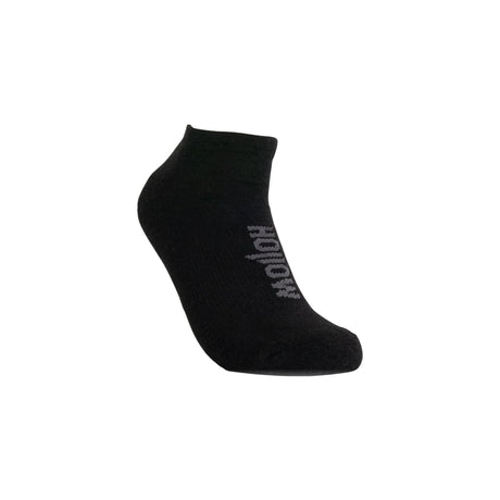 Hollow Alpaca Light Weight No-Show Socks  -  Medium / Black