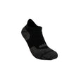 Hollow Alpaca Light Weight Run No-Show Socks  -  Medium / Black