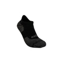 Hollow Alpaca Light Weight Run No-Show Socks  -  Medium / Black