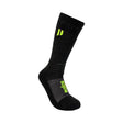Hollow Alpaca Medium Weight Trades Crew Socks  -  Medium / Black