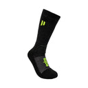 Hollow Alpaca Medium Weight Trades Crew Socks  -  Medium / Black