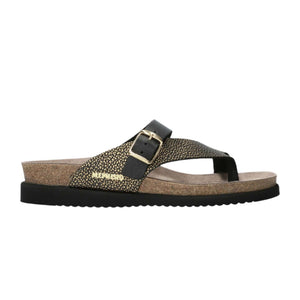 Mephisto Womens Helen Mix Sandals  -  6 / Gold Condor/Black Waxy