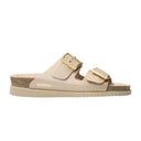 Mephisto Womens Hester Sandals  -  6 / Platinum Perla