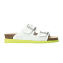 Mephisto Womens Hester Sandals  -  6 / White Patent Apple
