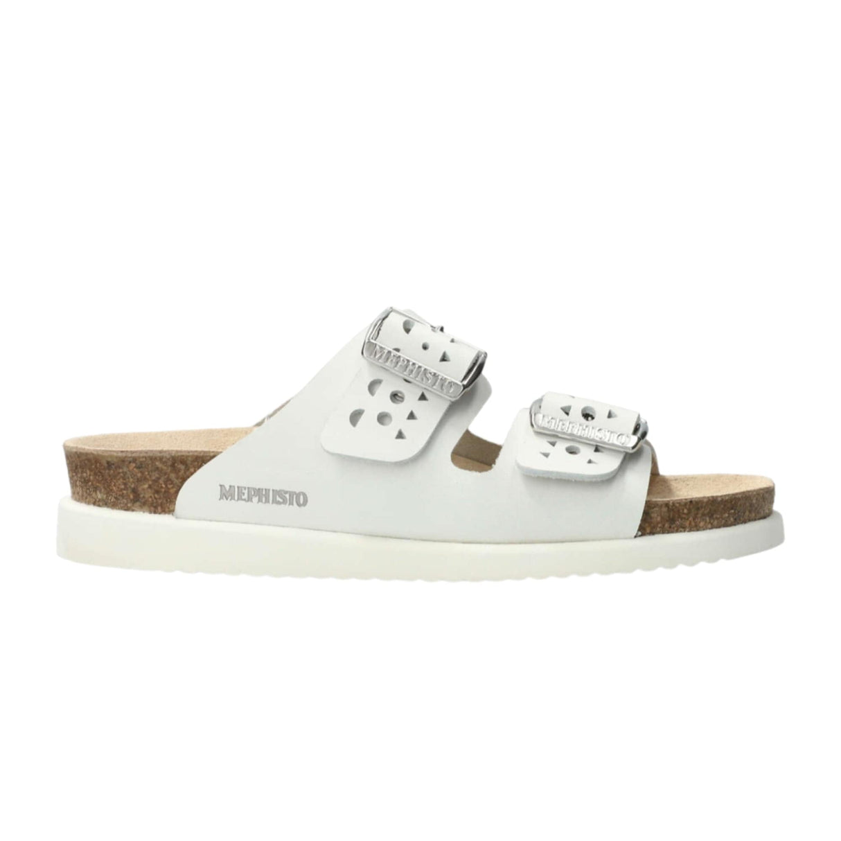 Mephisto Womens Hester Perf Sandals  -  6 / White Sandanyl