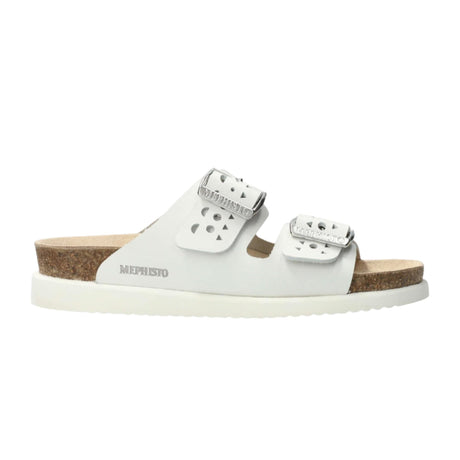 Mephisto Womens Hester Perf Sandals  -  6 / White Sandanyl