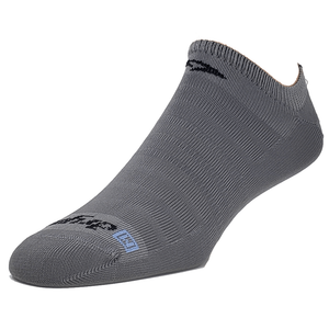 Drymax Hyper Thin Running No Show Socks  -  Small / Dark Gray