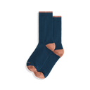 Ibex Rambler Crew Socks  -  Small / Warmwood/Green Gables