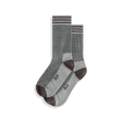 Ibex Nomad Herringbone Crew Socks  -  Small / Desert Tan/Turkish Coffee