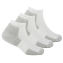 Thorlo Running Maximum Cushion Low-Cut 3-Pack Socks  -  Small / White/Platinum