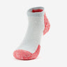Thorlo Running Maximum Cushion Low-Cut Socks  -  Medium / Heather Gray/Red / Single Pair