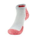 Thorlo Running Maximum Cushion Low-Cut Socks  -  Medium / Heather Gray/Red