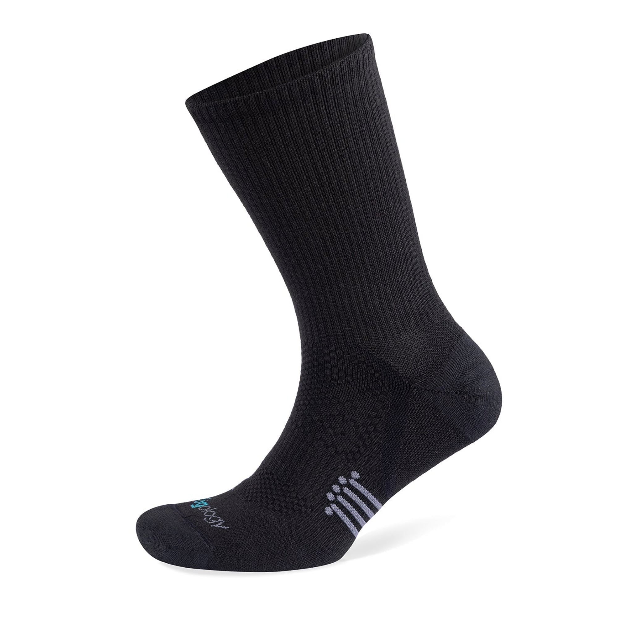 Jogology Medium Cushion Crew Socks  -  Small / Black