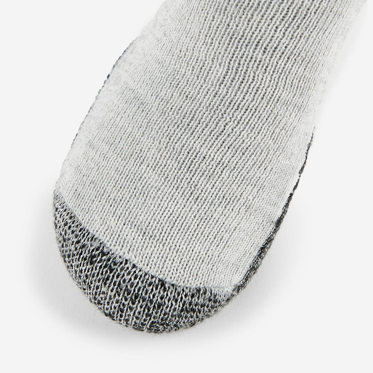 Thorlo Maximum Cushion Warm Hiking Crew Socks  -  Medium / Black/Grey / Single Pair