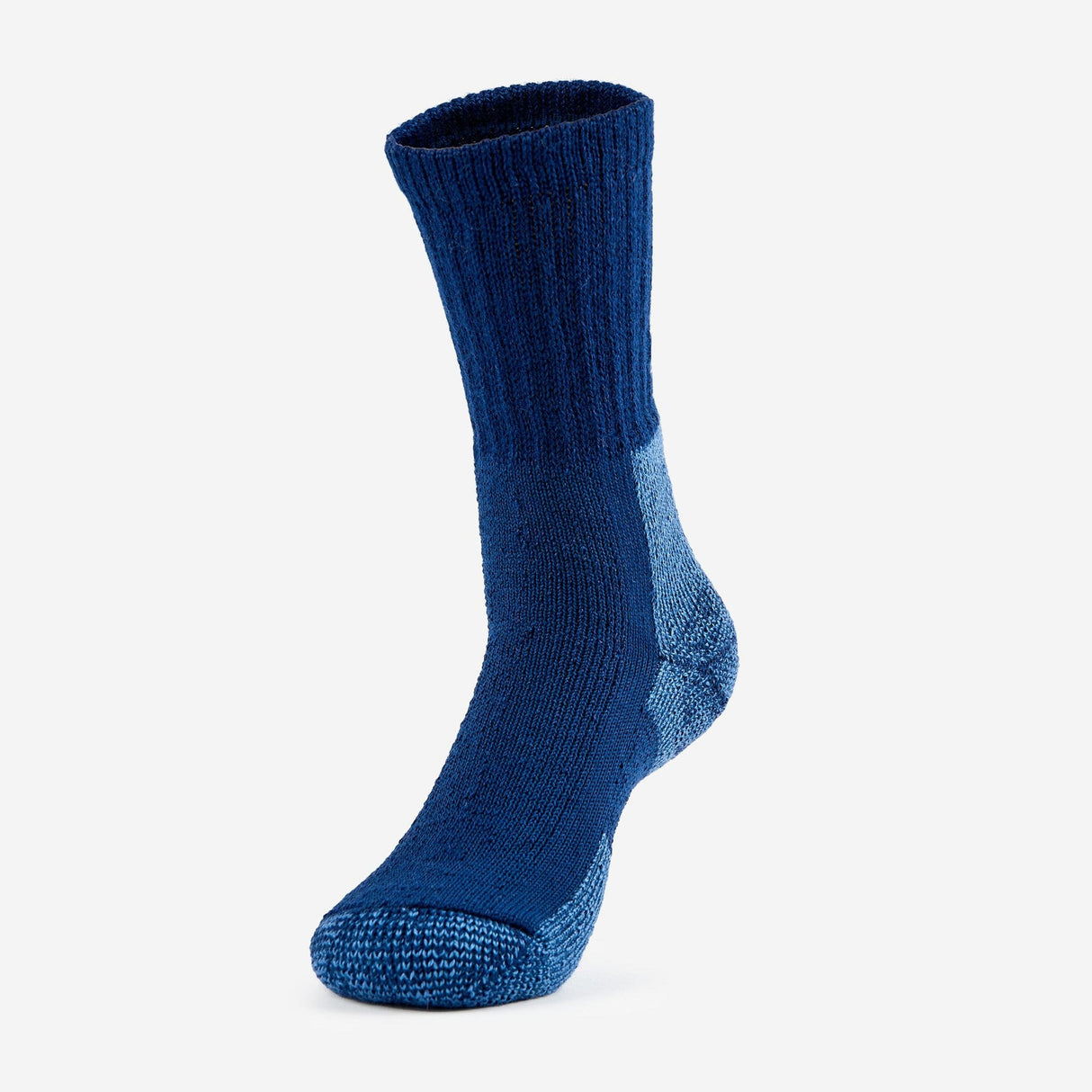 Thorlo Mens Maximum Cushion Hiking Crew Socks  -  Medium / Navy / Single Pair